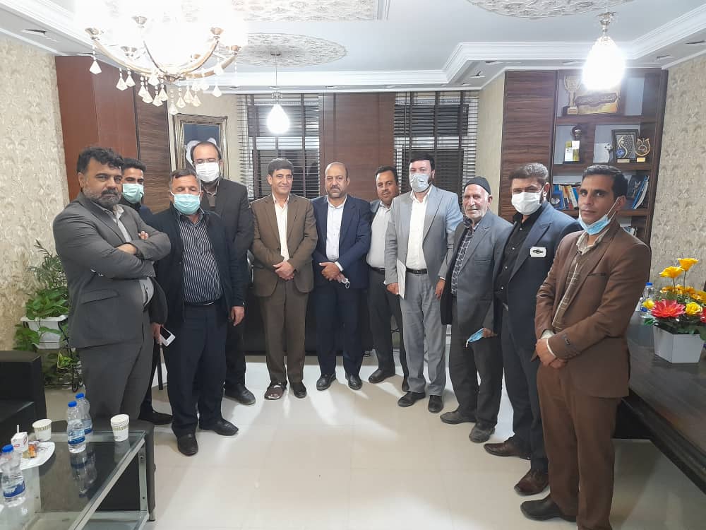 حضور جناب آقای دکتر طغیانی در شهر زیار