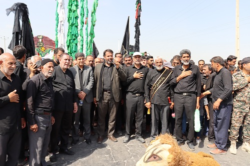 برگزاری مراسم روز 11 محرم در منطقه براآن