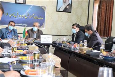 جلسه شورای آموزش و پرورش منطقه ۶ با حضور آقای مهندس داودی