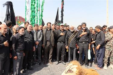 برگزاری مراسم روز 11 محرم در منطقه براآن