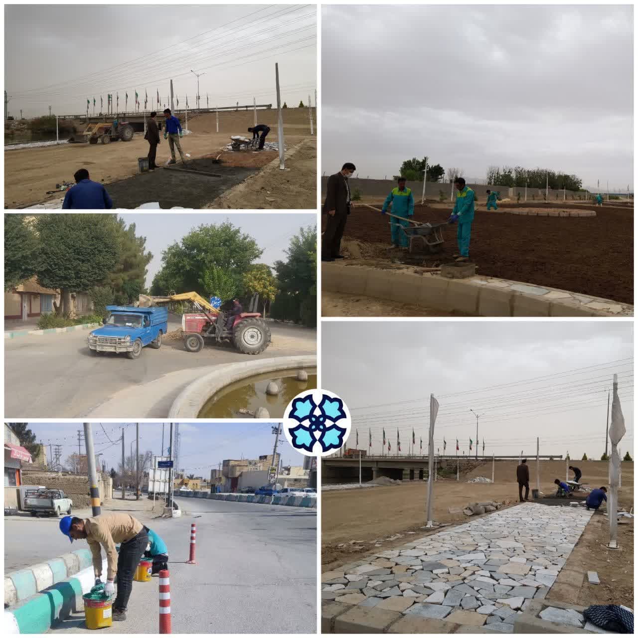 تقدیر از زحمات نیروهای خدوم و زحمتکش شهرداری