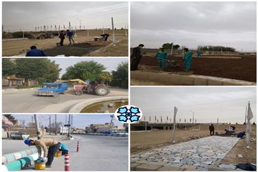 تقدیر از زحمات نیروهای خدوم و زحمتکش شهرداری