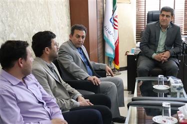 تقدیر مدیران ادارات شهر زیار از مهندس داودی